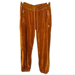 Akademiks Rust Brown Velour Slim Fit Sweatpants Size 3XL But fit like a 2XL